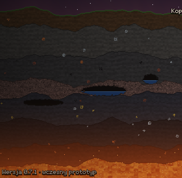 Rock layers of the world, from soil down to lava.